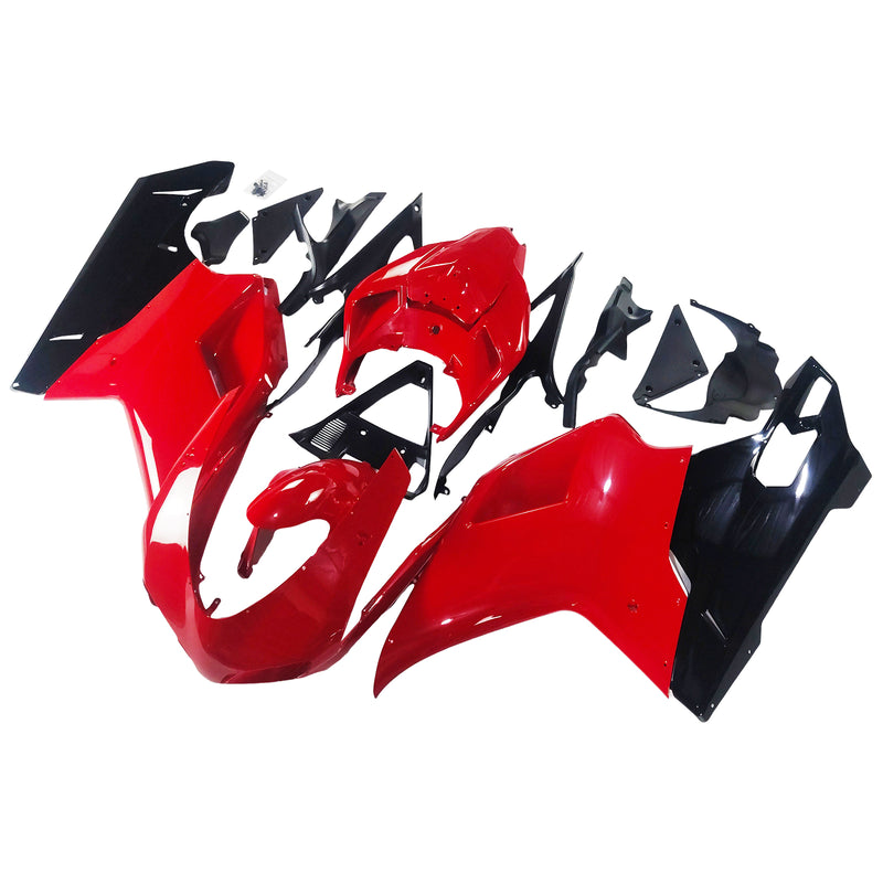 Ducati 1098/1198/848 2007-2012 Red & Black Bodywork Fairing ABS Injection Mold 8