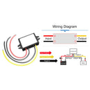 Waterproof DC 12V to 48V 1-6A Step-Up Power Supply Converter Regulator