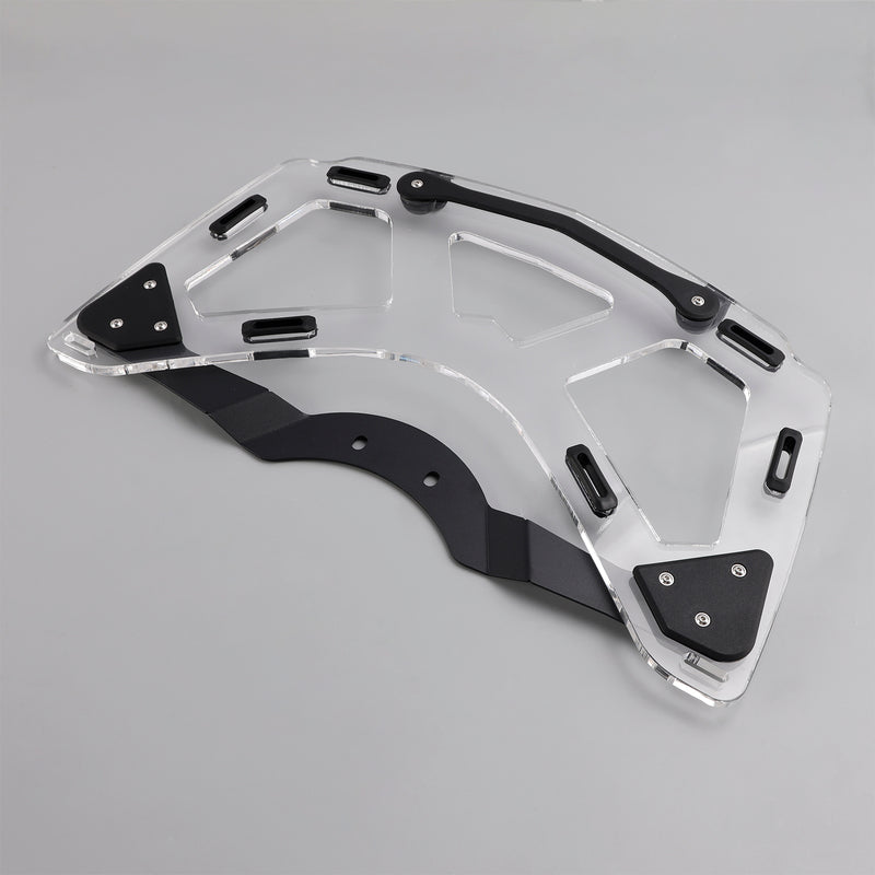 UPPER PLATE REAR RACK PLEXIGLASS FOR TOPCASE FOR BMW K1600GT K1600GTL 2011-2024