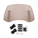 Universal Adjustable Windshield Clip On Wind Screen Deflector Extension Spoiler