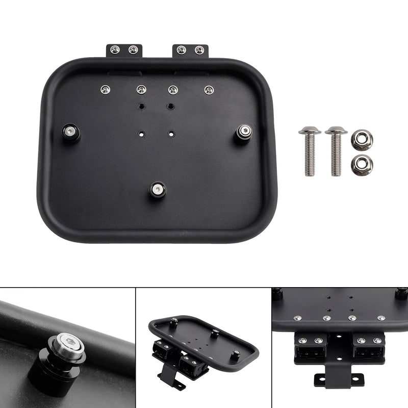 Luggage Rack Side Saddle Bag Mount Bracket Black For Honda Ct125 Huntercub 20-24