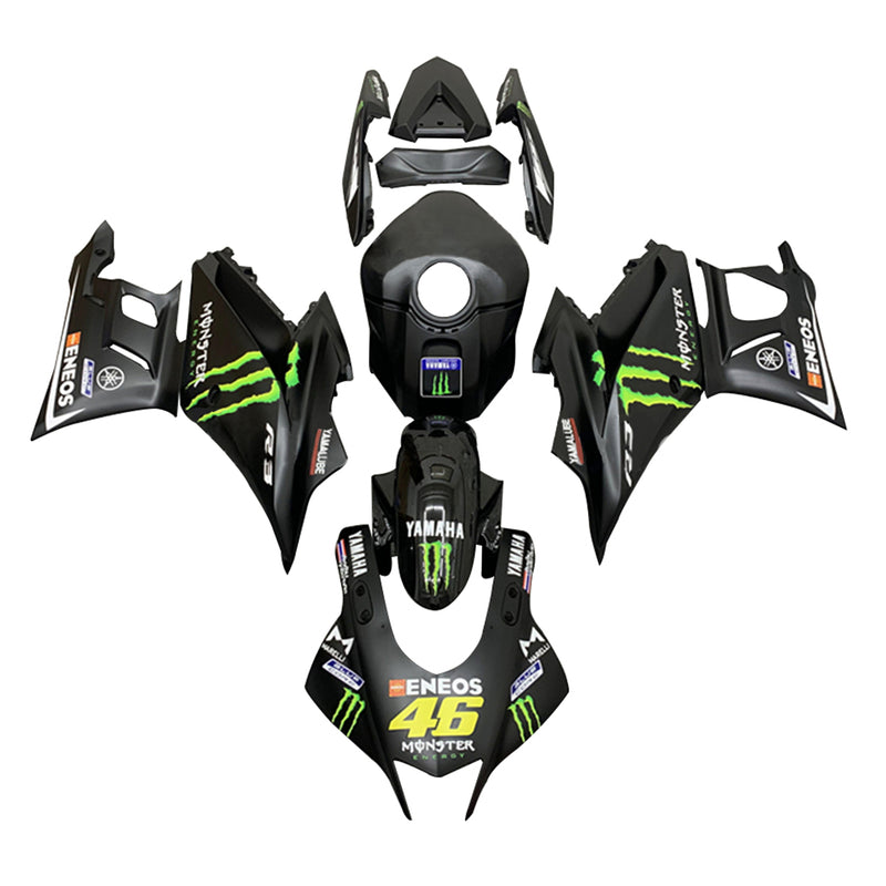 Amotopart Yamaha YZF-R3 R25 2019-2021 Fairing Kit Bodywork Plastic ABS
