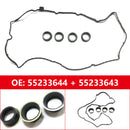 55233643 55233644 Rocker Cover Gasket Spark Plug Seal for Fiat Jeep 1.4T