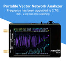2.8Inch Upgraded NanoVNA Plus 50kHz-2.7GHz Handheld Vector Network Analyzer