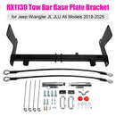 BX1139 Tow Bar Base Plate Bracket for Jeep Wrangler JL JLU All Models 2018-2025