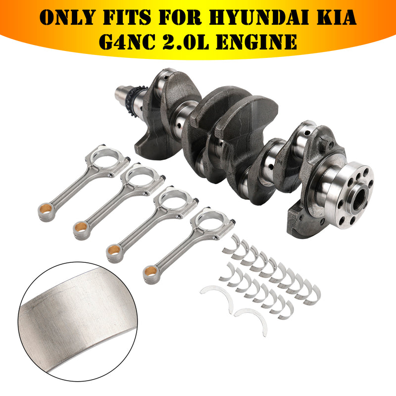 2013??020 Hyundai Mistra (CF) G4NC 2.0L Engine Crankshaft Conrod Main & Rod Bearing Kit