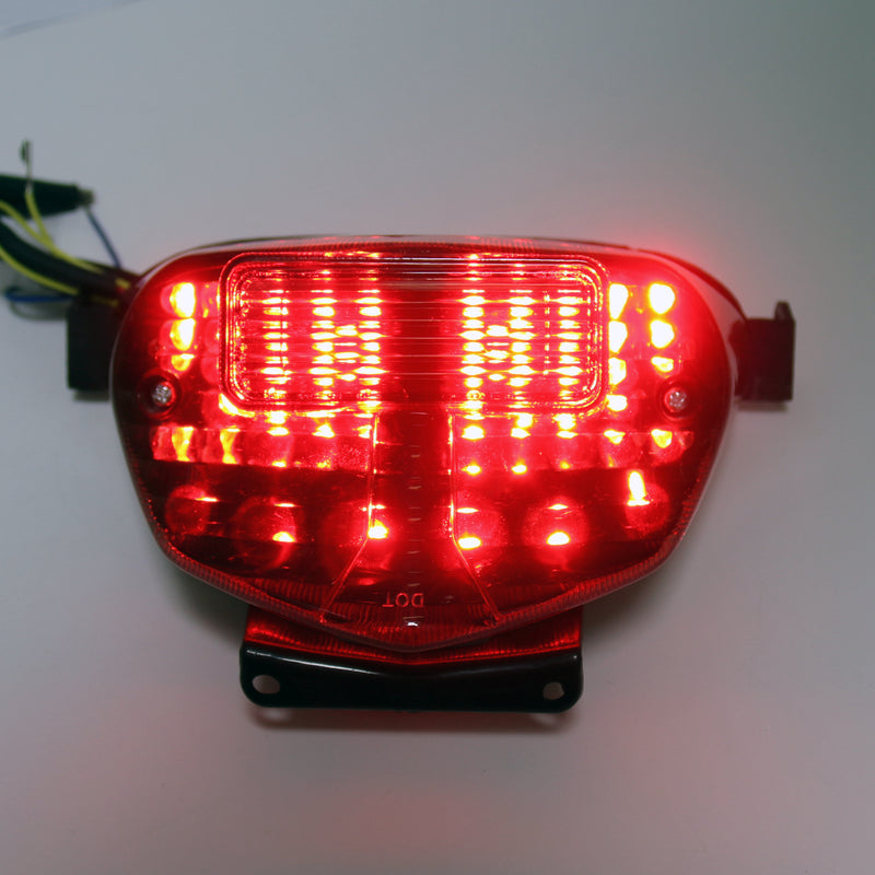 Integrated TailLight Turn Signals for Suzuki GSXR 600/750 GSX-R 1000 01-02 Smoke