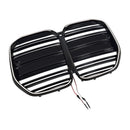 2020-2025 Fit BMW 4 Series G22 G23 G82 W/O ACC M4-Style Front Bumper Grille Grill