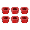 6x Rear Sprocket Nuts M10 x 1 Red For Ducati Panigale V2 V4 V4S 1199 1299 12-24