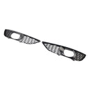 2PCS Front Bumper Fog Light Grill Lamp Cover Fit Audi Q7 Sportback 2010-2015