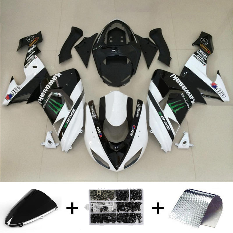 Amotopart Kawasaki ZX10R 2006-2007 Fairing Kit Bodywork Plastic ABS