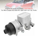 Engine Oil Cooler Oil Filter Assembly For Mini Cooper R55 R56 R57 2007-2011