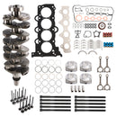 G4FJ 1.6T Engine Overhaul Rebuild Kit Pistons Rods Gasket Kit for Hyundai KIA