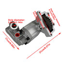 Replacement Hydraulic Pump 83928509, E2NN600AB, E1NN600AB, 83996272 for Ford Tractors