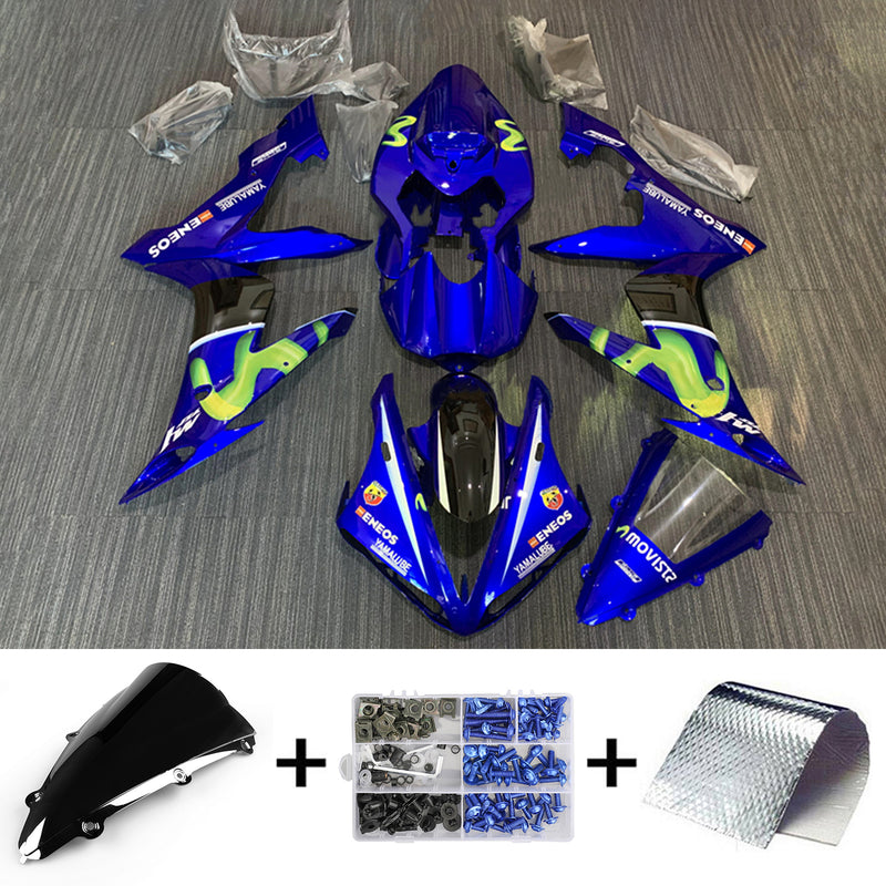 Amotopart Yamaha YZF 1000 R1 2004-2006 Fairing Kit Bodywork Plastic ABS