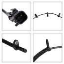 4PCS Front&Rear Side ABS Wheel Speed Sensor For Chevy Traverse 3.6L 2009-2017