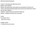 Body Plastic Kit Fender Fairing For Yamaha TTR110 DIRT BIKE