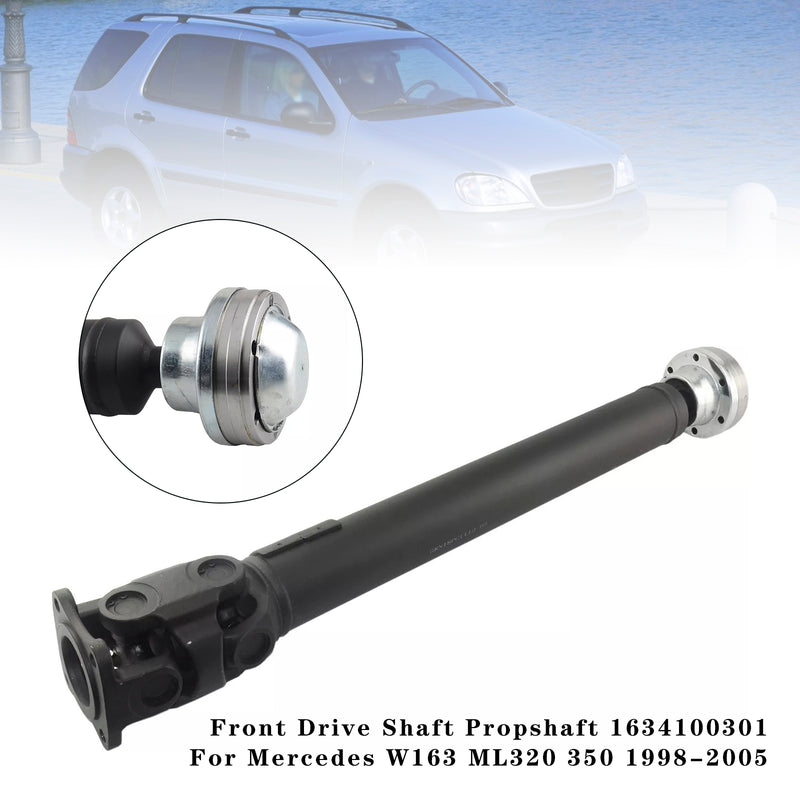 Front Drive Shaft Propshaft 1634100301 For Mercedes W163 ML320 350 1998-2005
