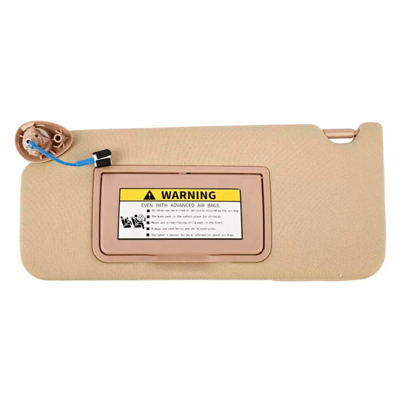 Beige Left Driver Side Sun Visor 83280TA5A51ZA For Honda Accord 2008-2017