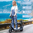 3-Speed Adjustable Up to 11 MPH Neon Lights 12.43-Mile Range Electric Scooter for Kids Ages 4-10 Electric Scooter with Seat for Kids