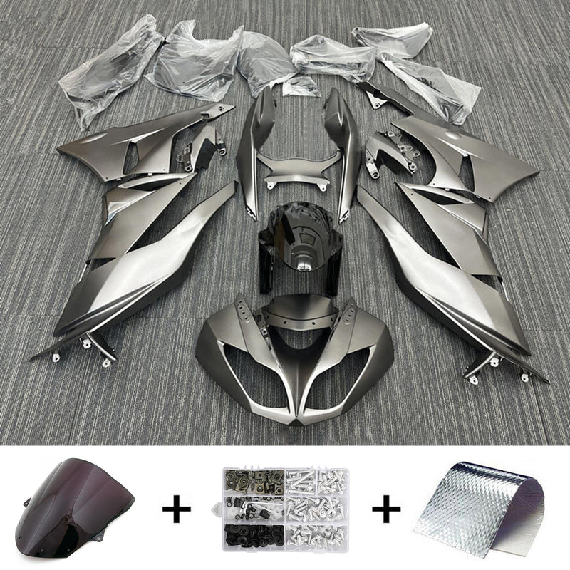 Amotopart Kawasaki ZX6R 636 2009-2012 Fairing Kit Bodywork Plastic ABS