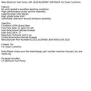 Electrical Fuel Pump for Onan Cummins - Part Numbers 149-2620 A029F887 A047N929 for High Quality Performance