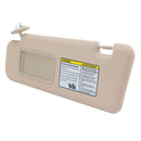 Beige Left Side Sun Visor 74320-48500-E0 For Toyota Highlander 2008-2013