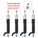 4Pcs Fuel Injector For Jeep Wrangler Dodge 2.0L 18-24 05281483AA 0261500411