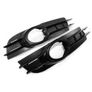 A Pair Of Car Fog Lamp Grilles 4F0807681A 4F0807682A For Audi A6 C6 2005-2008