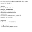 2007-2014 Ford Mondeo MK4 Fuel Flap Central Locking Actuator 6M21-220A20-AD