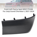 Front Left Fascia Spat 68421753AB For Jeep Grand Cherokee L 2021-2024