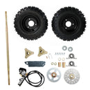 29" Rear Axle Assembly Complete Wheel Hub Kit for Go Kart Quad Trike Drift Bikes