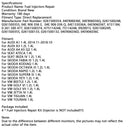 4PCS Fuel Injector Service Kit O-Ring 0261500354 Fit Audi Fit Skoda 1.2L 1.4L