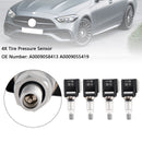 4x Tire Pressure Sensor A0009058413 A0009055419 For Mercedes E Class W214 S214