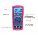 UT136C+ Multimeter Digital multimeter Tester AC DC Voltmeter Ammeter Ohm