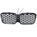 Diamond Glossy Black Front Bumper Kidney Grille Fit BMW X3 G01 X4 G02 2022-2025