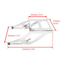 2018-2021 Softail Sport Glide FLSB DETACHABLE 2-UP TOUR PACK MOUNTING RACK CHROME