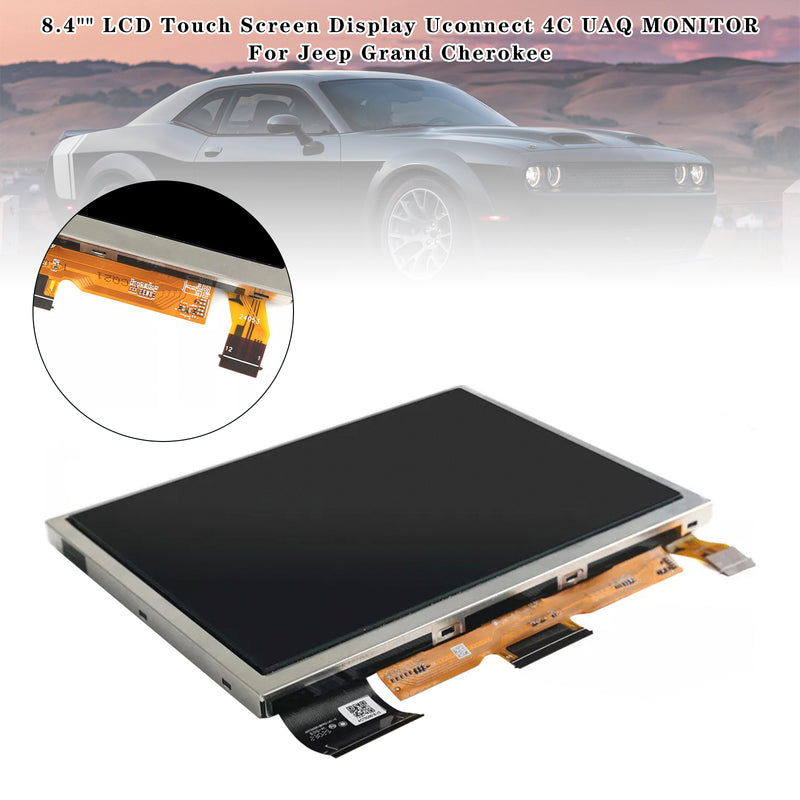 8.4" LCD Touch Screen Display Uconnect 4C UAQ MONITOR For Jeep Grand Cherokee