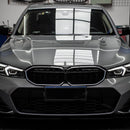 BMW 3 Series G20 G28 2023-2024 Double Line Black Front Kidney Grille Mesh