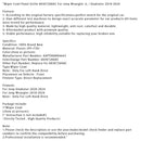 Wiper Cowl Panel Grille 68307260AC For Jeep Wrangler JL / Gladiator 2018-2024