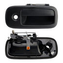 3PCs Front Exterior Door Handle Set For Chevrolet Express 1500 2500 1996-2009