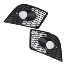 2PCS Front Bumper Fog Light Cover Grille Grill Fit Seat Leon Cupra 2005-2012