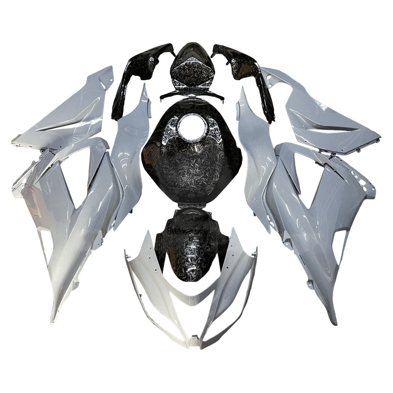 Injection Fairing Kit Bodywork Plastic ABS fit For Kawasaki ZX6R 636 2013-2018
