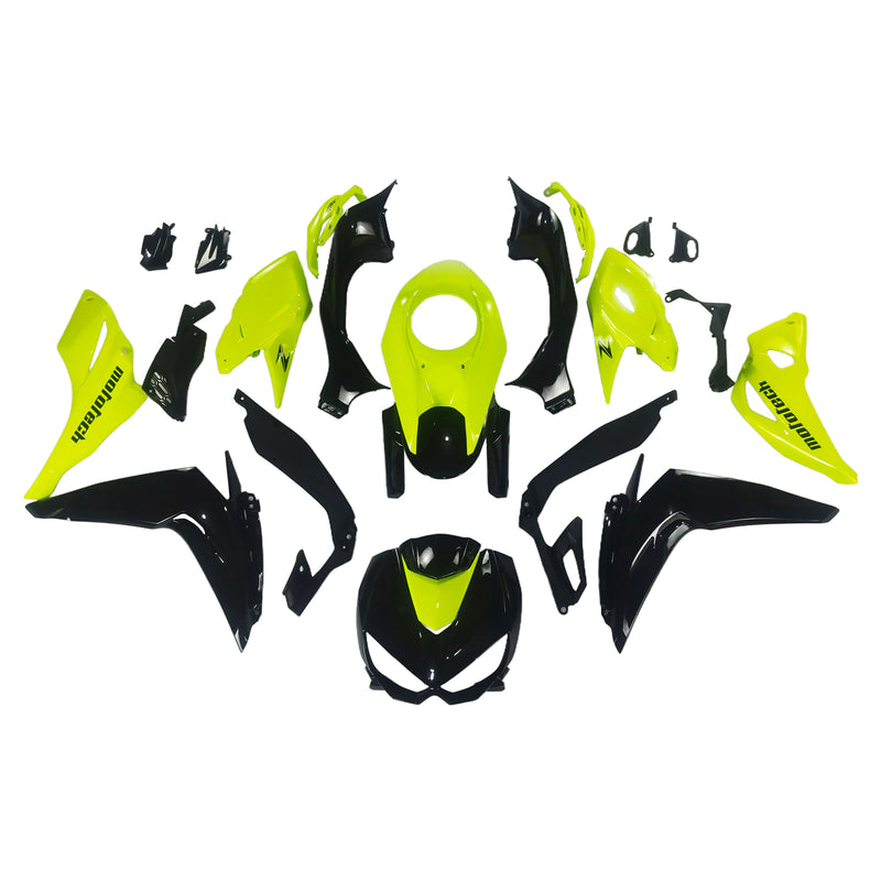 Amotopart Kawasaki Z1000 2014-2017 Fairing Kit Bodywork Plastic ABS