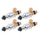 1989 Ford Probe GL/LX Hatchback 2-Door 2.2L 195500-1280 4Pcs Fuel Injector