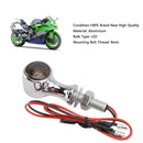 12V LED Turn Signal Indicator Light 8mm Universal Motorcycle For Suzuki