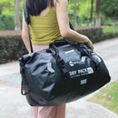 Side Tail Bag Saddlebag Color Matching Luggage 50L For Scooter Motorcycle YellowB