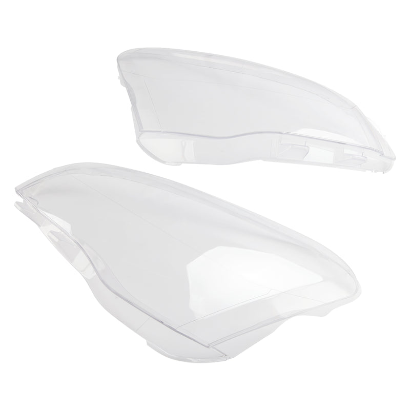 Left+Right Headlight Lens Cover For Citroen Berlingo Mk2 Van 3 Peugeot Partner