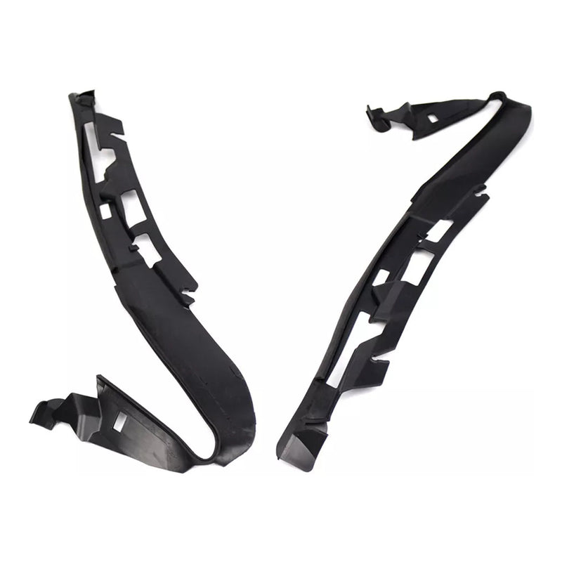 2PCS Front Bumper Headlight Lower Molding Trim For BMW 5 Series F10 F18 10-14