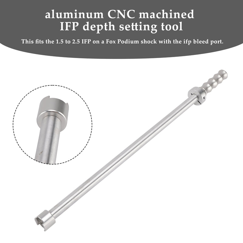 Adjustable IFP Depth Setting/Removal tool For Fox Podium 2.0 shock RZR Turbo X3